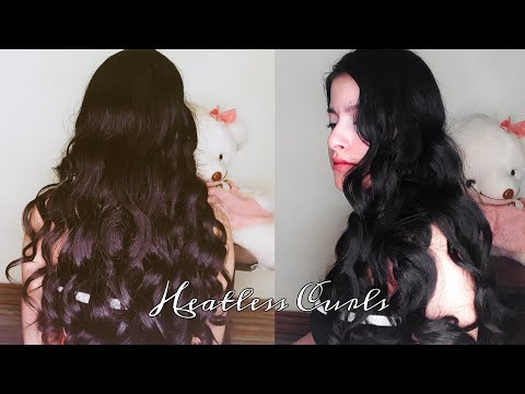 Heatless Curls For Long Hair Overnight 100% Works  | Rubisha