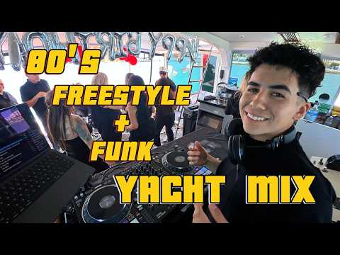 80s Freestyle & Funk Yacht Party Mix 🛥️☀️ | Live in San Diego