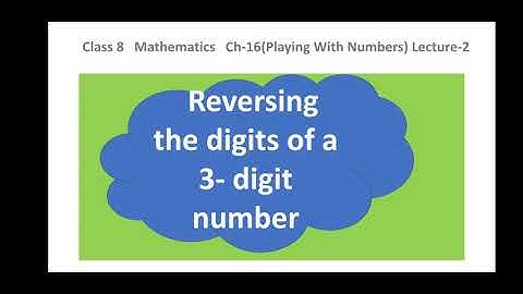 Class 8, Subject Mathematics,Ch-16 (Playing With Numbers) Lecture 2+H W Solution Of Lecture 1