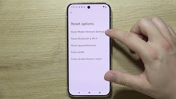 How to Reset Mobile Network Settings on GOOGLE Pixel 9 Pro