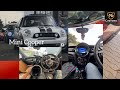 Android System installed Mini Cooper @ns_customsindia #minicooper #android