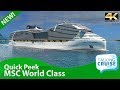 MSC World Europa - New Cruise Ship Preview (2022)