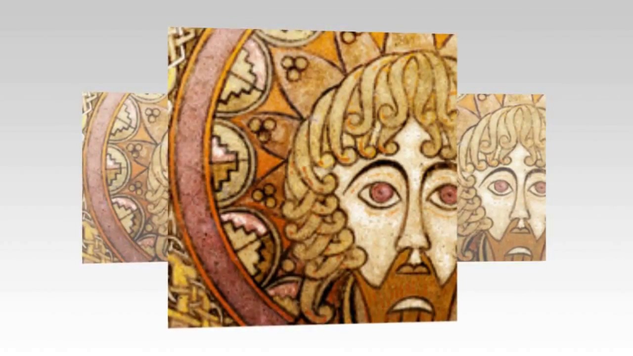 Faces of Early Medieval Europe - Celts ancient spartan colors