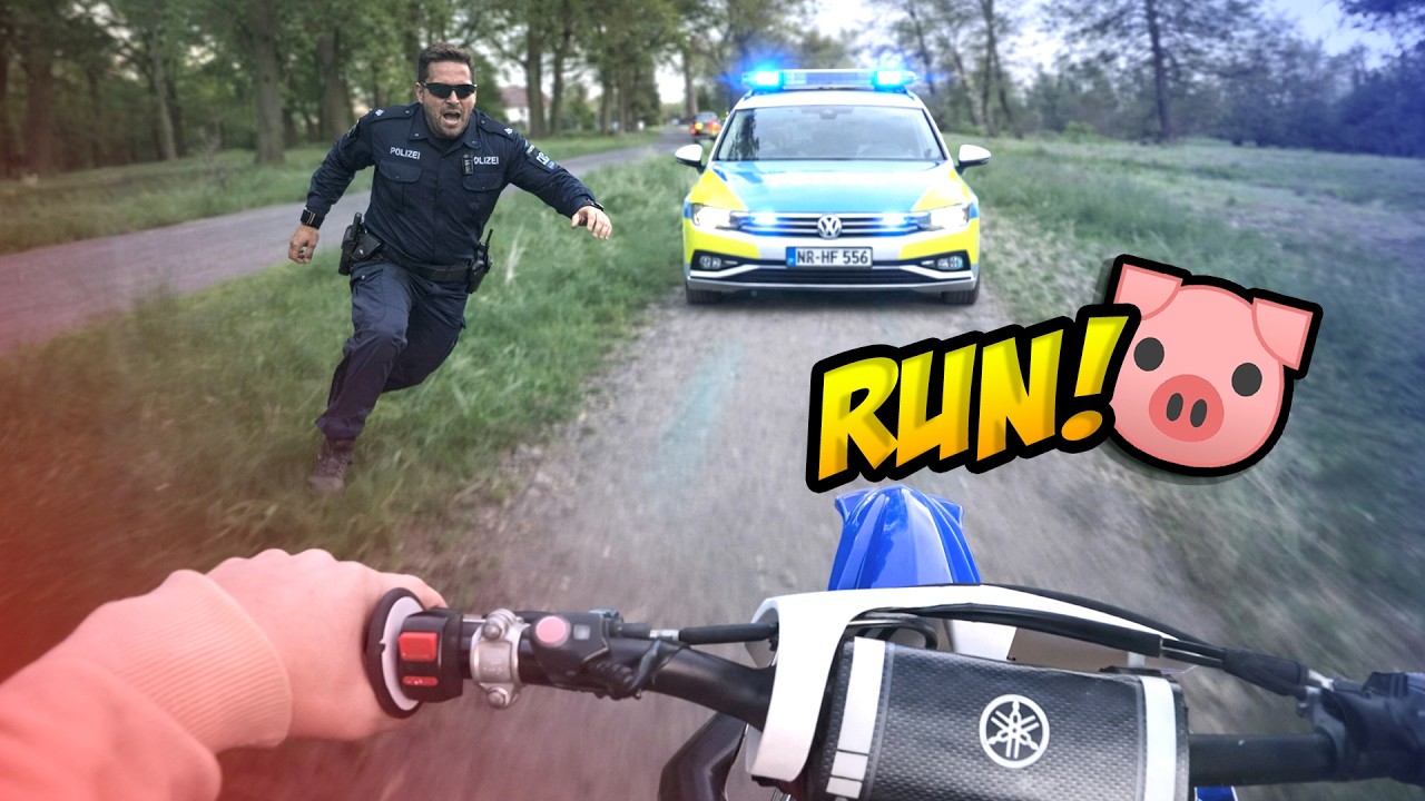 Police Chase Dirt Bikers - INSANE Cops VS Motorcycles | Best Compilations 2024