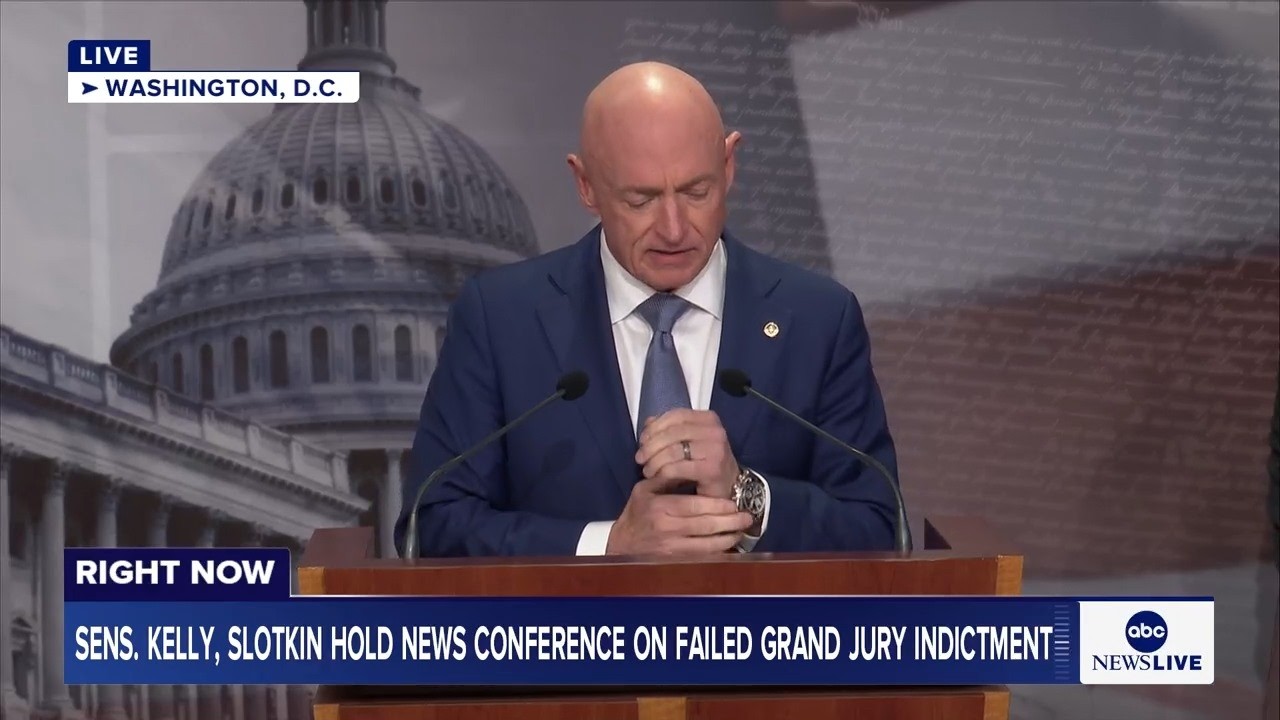 LIVE: Sen. Kelly and Sen. Slotkin hold news conference on failed grand jury indictment