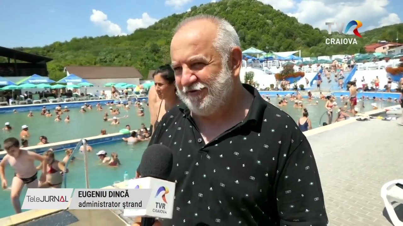 OLTENII AU LUAT CU ASALT ŞTRANDUL DE LA OCNELE MARI