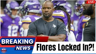 Famous Brian Flores Re-Signs? Shocking Vikings Contract Explained🔴 LIVE BREAKING NEWS Wealth