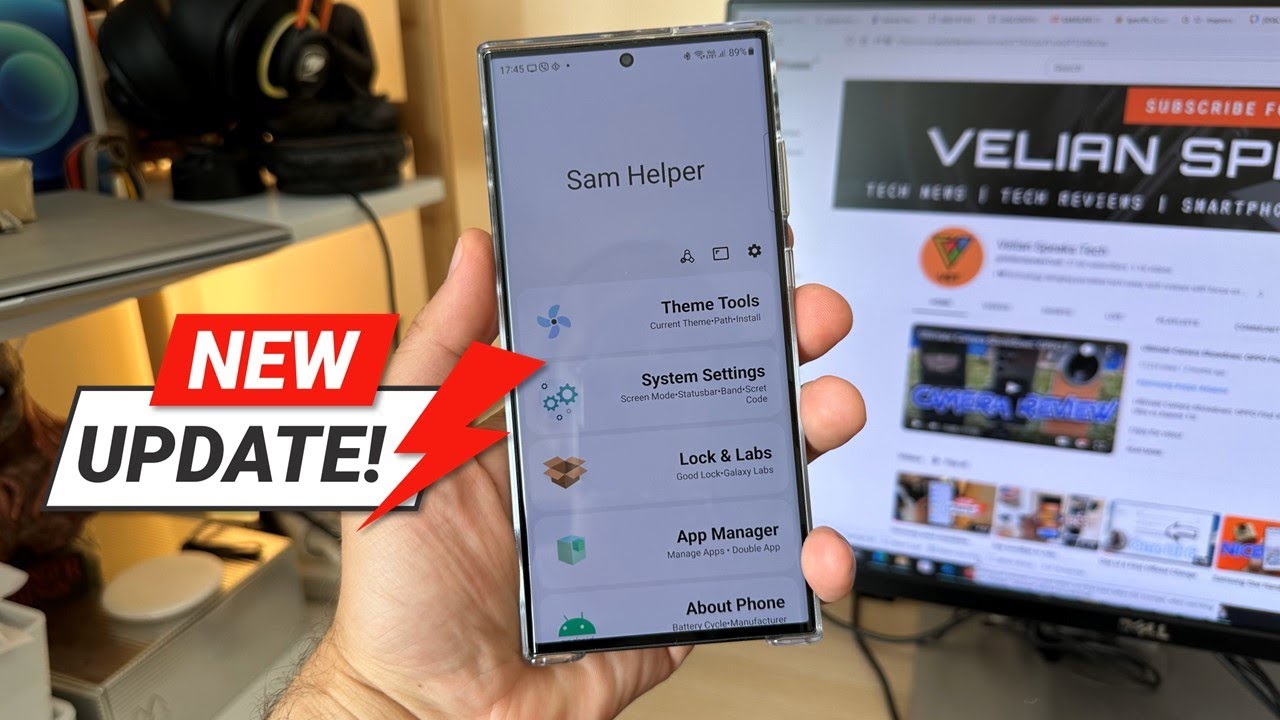 Upgrade Your Samsung Galaxy Phone with Sam Helper 2.7 — Eightify