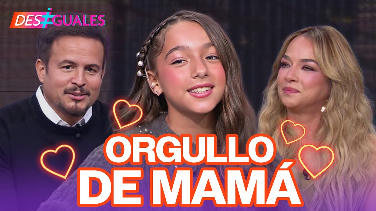 Adamari López, muy conmovida por el debut de Alaïa en televisión | Desiguales