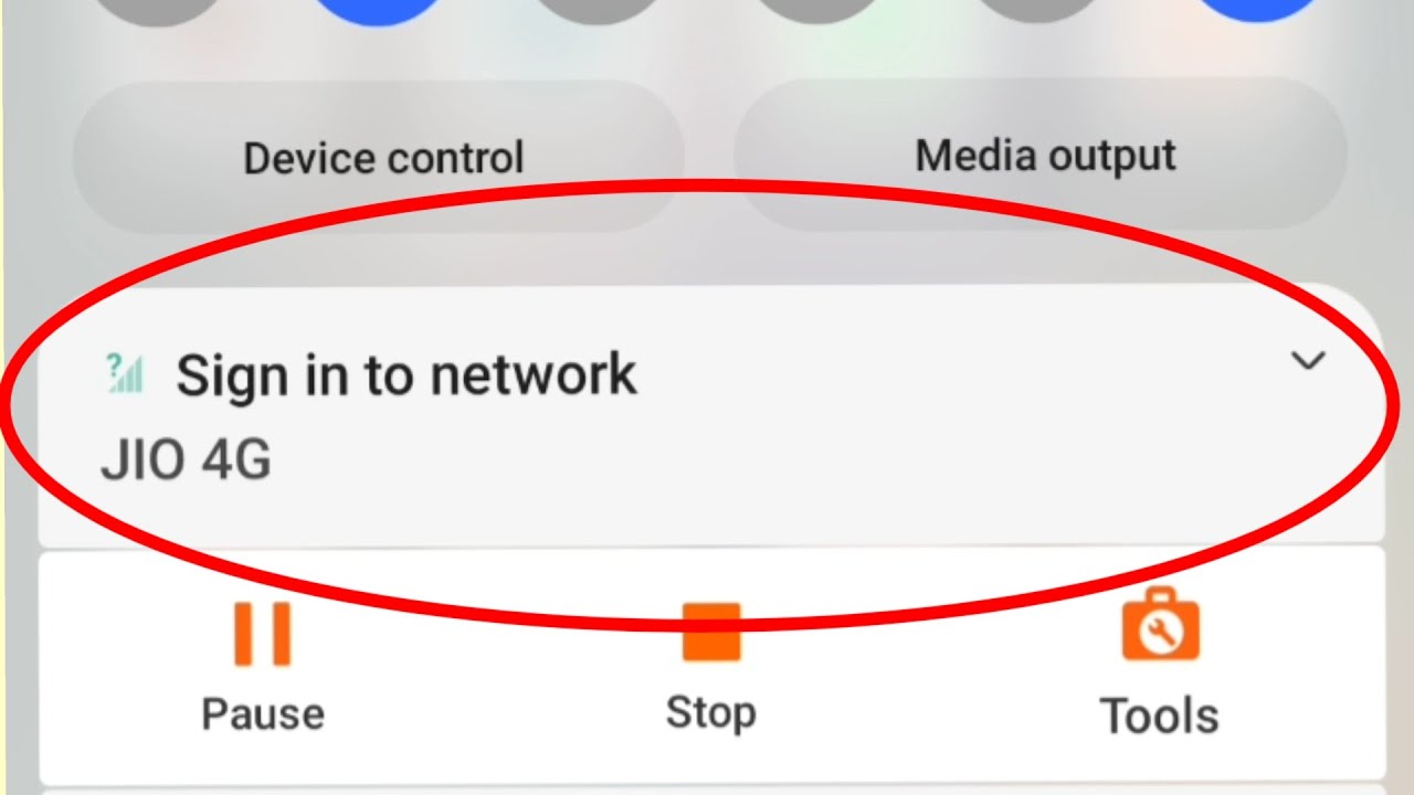 Sign into network Jio 4G Problem Solve - YouTube