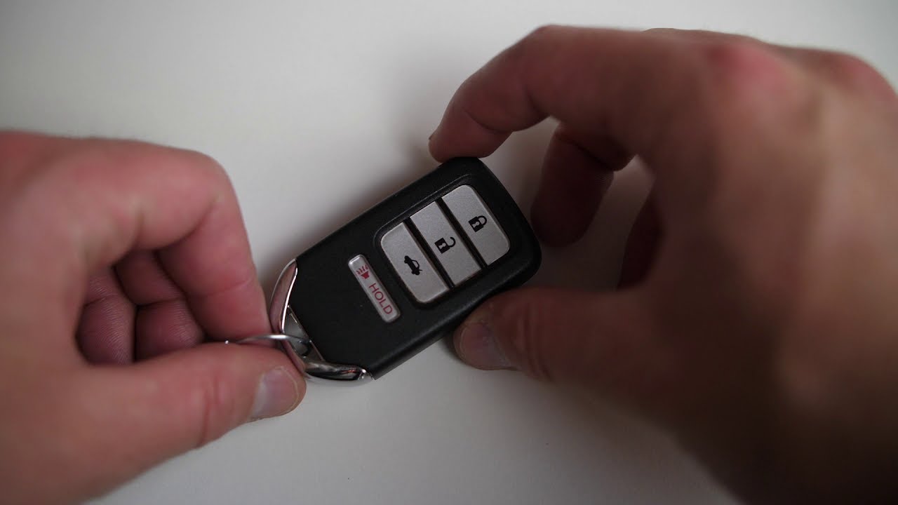 DIY Honda Accord Key Battery Replacement Guide: 2013 - 2020 - YouTube