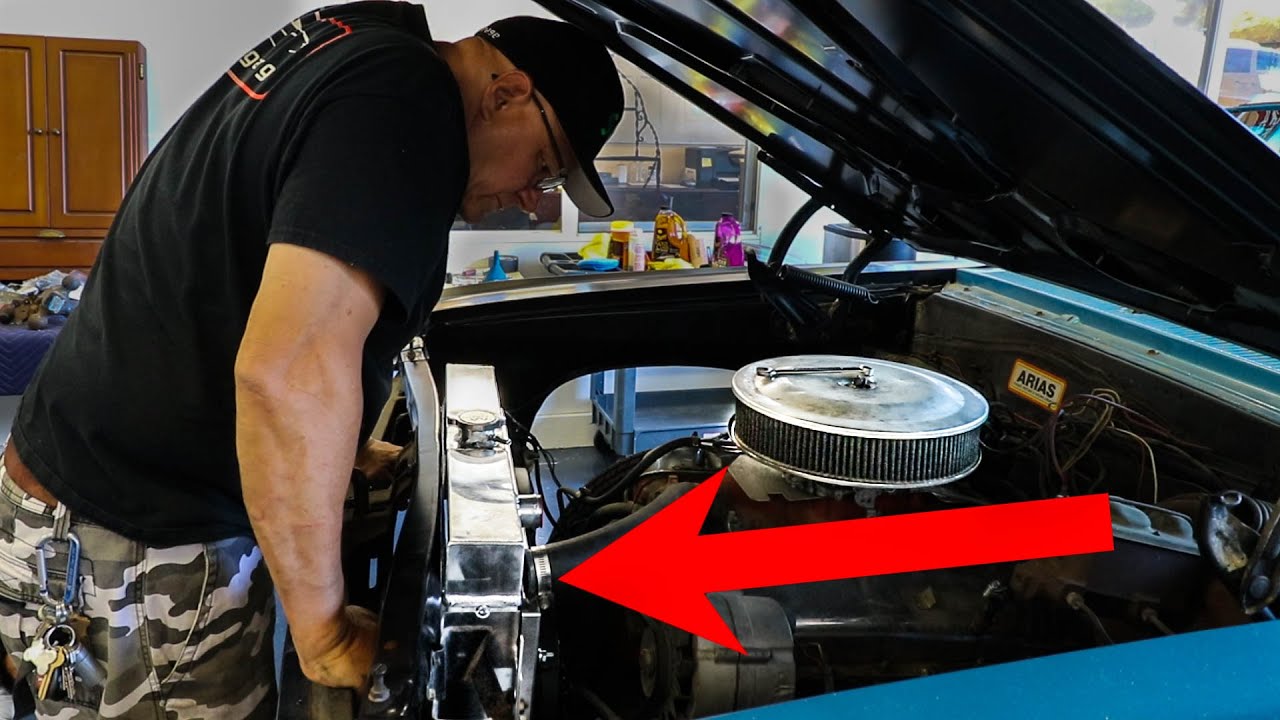 INSTALLING CHAMPION RADIATOR FOR MY 66' CHEVELLE SS