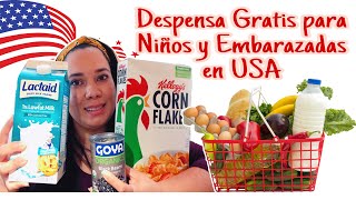 Lo Que REGALAN en Estados Unidos  | Comida Gratis Cada Mes