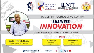 Business Innovation Iic Iimt College Of Polytechnic