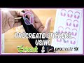 MAKE STICKERS USING YOUR IPAD | PROCREATE 5X | CRICUT DESIGN SPACE | NO PHOTOSHOP NEEDED