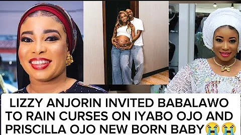 SO SAD 😭 LIZZY ANJORIN INVITED BABALAWO TO RAIN CURSES ON IYABO OJO AND PRISCILLA OJO NEW BORN BABY😭