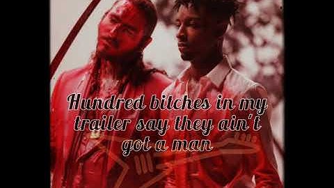 Thumbnail of Post Malone-Rockstar ft. 21Savage (Lyrics) WhatsApp Status 🎸R.K. Lyrics Creations
