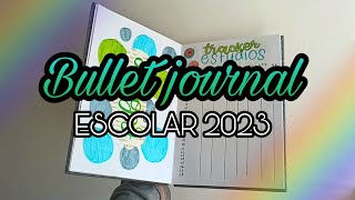 BULLET JOURNAL ESCOLAR 2023