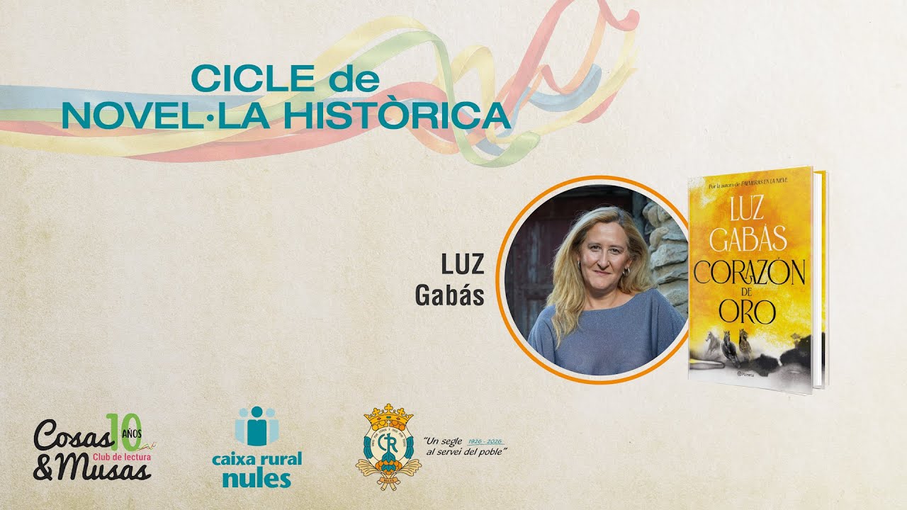 Luz Gabás, presentació del seu llibre 