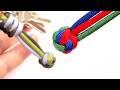 The BEST 3-Color Diamond Knot Paracord Tutorial 🔥Step-by-Step Tutorial