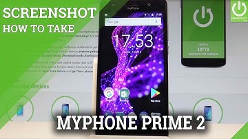 How to Take Screenshot on myPhone Prime 2 |HardReset.Info