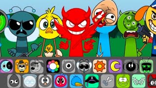 New Incredibox Sprunki Retake: ANGELA became the DEVIL and killed MR.EGG \u0026 CHICKY killed POYO
