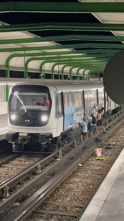 Graffiti Painting Train via @peterlustig.mp3 . #graffiti #graffitiart #shorts