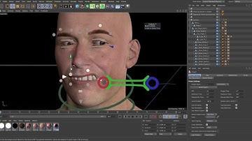 Cinema 4D R21 Advanced Face Rig