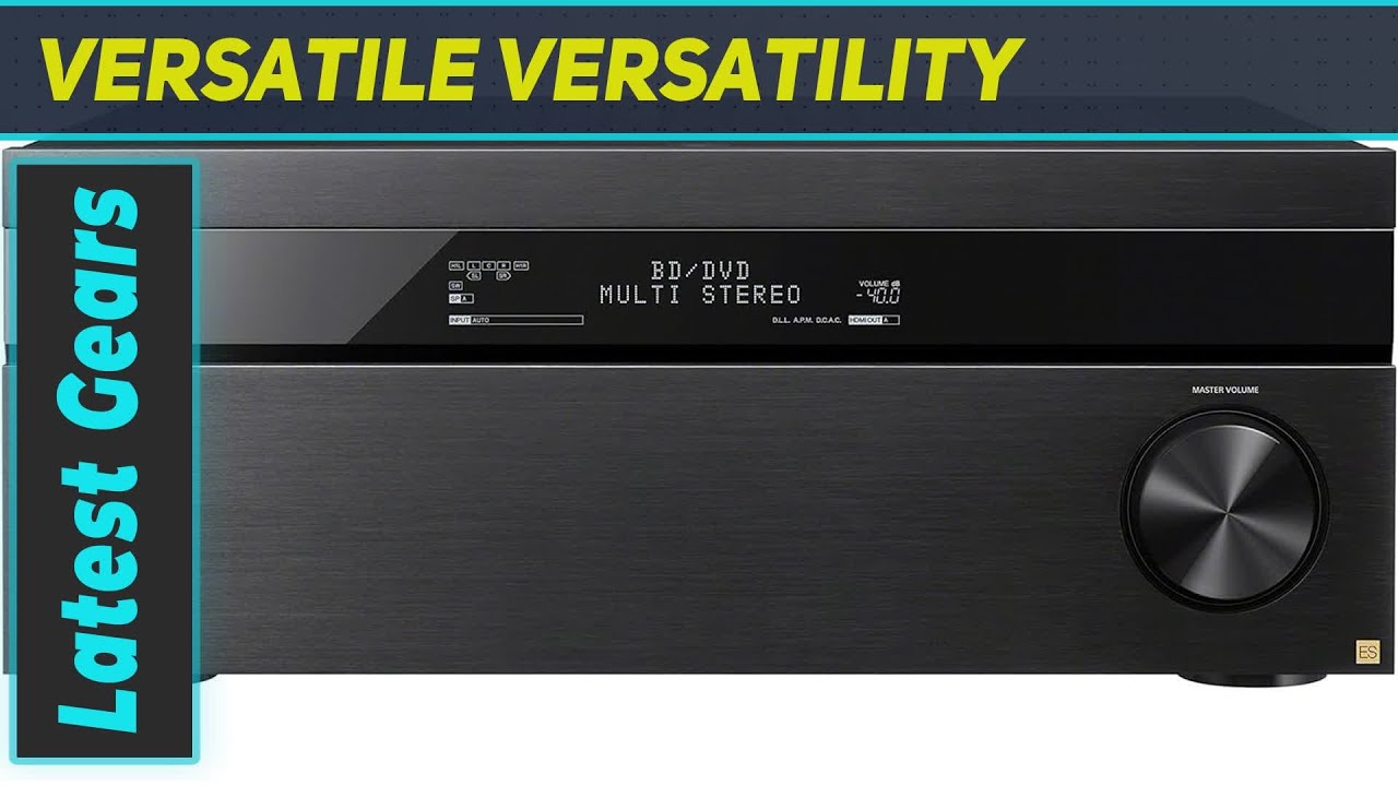 Sony STRZA1100ES AV Receiver Review - Immersive Sound and 4K HDR Compatibility!