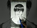 draw toji fishiguro #viral #animeeart #animedrawing #jjk #drawing #youtubeshorts #shorts