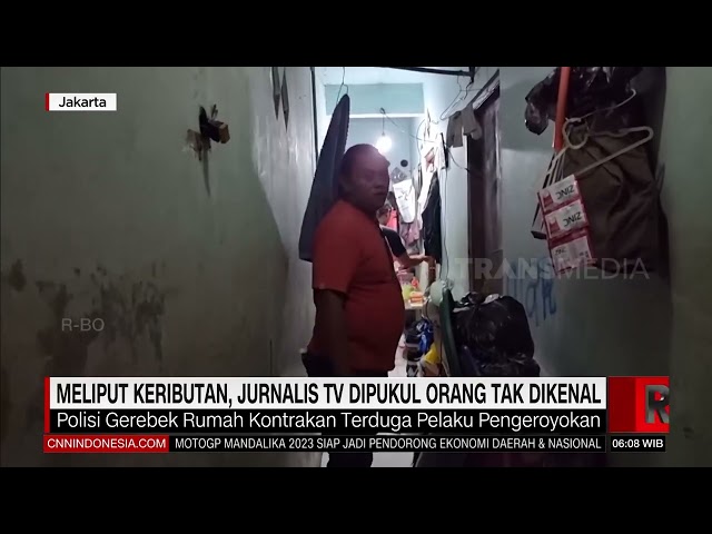 MELIPUT KERIBUTAN, JURNALIS TV DIPUKUL ORANG TAK DIKENAL | REDAKSI PAGI (24/07/23) class=