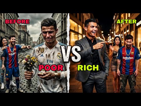 Poor Ronaldo Insulted by Messi & Georgina… Years Later He Returns Rich and Takes Revenge! 
