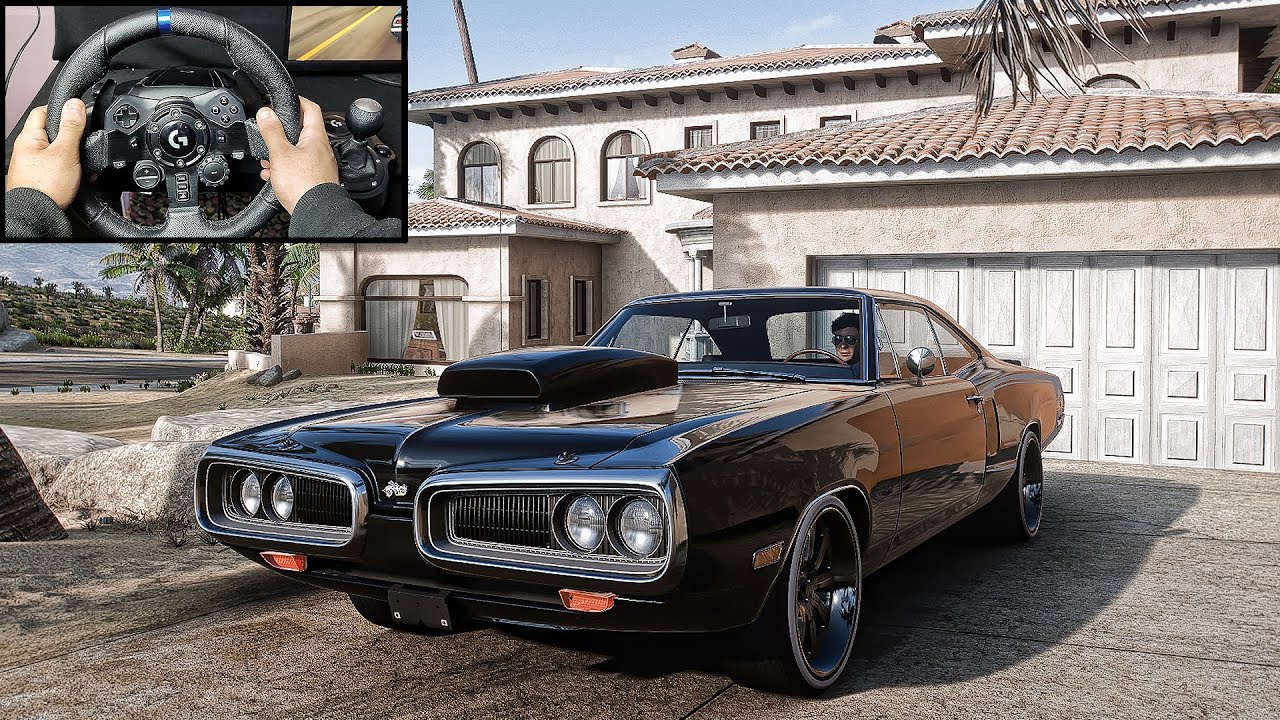DODGE SUPER BEE 1970 Forza Horizon 5 4K Steering Wheel