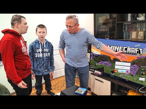 GRIEFERS STOLE 89 990 RUBLES FROM A FATHER AND BUY A TV IN REAL LIFE FOR MINECRAFT