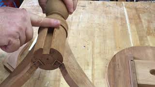 Fine Wood Making Masterpiece- Tilt Top Table Item #121