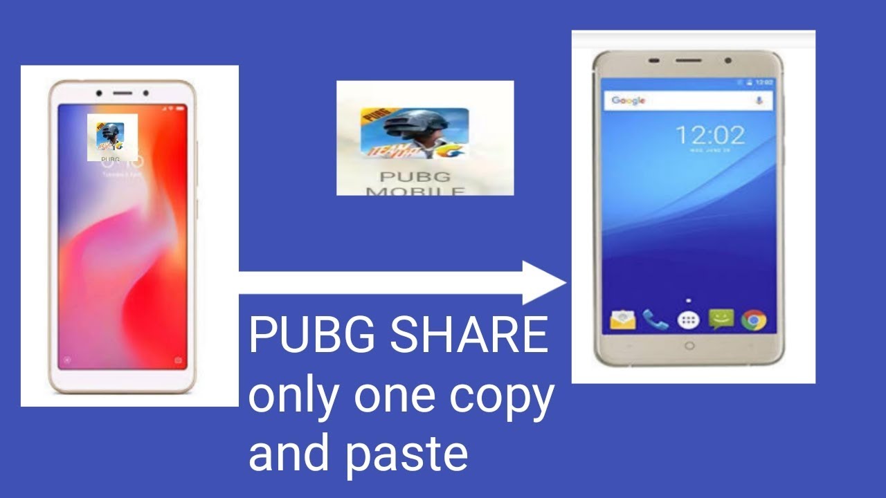 how to share PUBG by xender