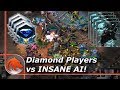 Can 4 Diamond Players Beat 4 Cheater 3 INSANE AI's?