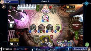 ICE Shadowverse Tournament 2nd Series #2: Top 8 NivisT vs Aoshieirghez ICE Shadowverse Tournament 2nd Series #2: Top 8 NivisT vs Aoshieirghez