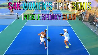 $4K Women’s Semifinals Lum(5.6) Huynh-McClain(5.6) vs Grollman(5.3) Chew(5.4) Young Guns vs OGs 👻