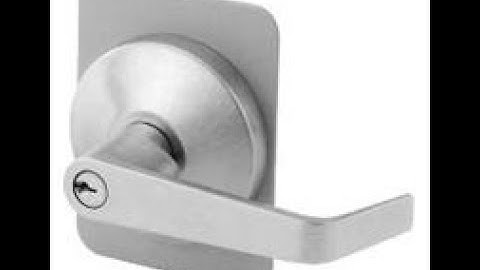 Monarch 914 KIL KD Dane Key In Lever Trim