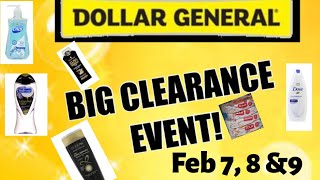 Dollar General Clearance Event Feb 7, 8 & 9. Pics of items