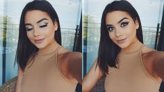 GOLD GLITTER CUT CREASE