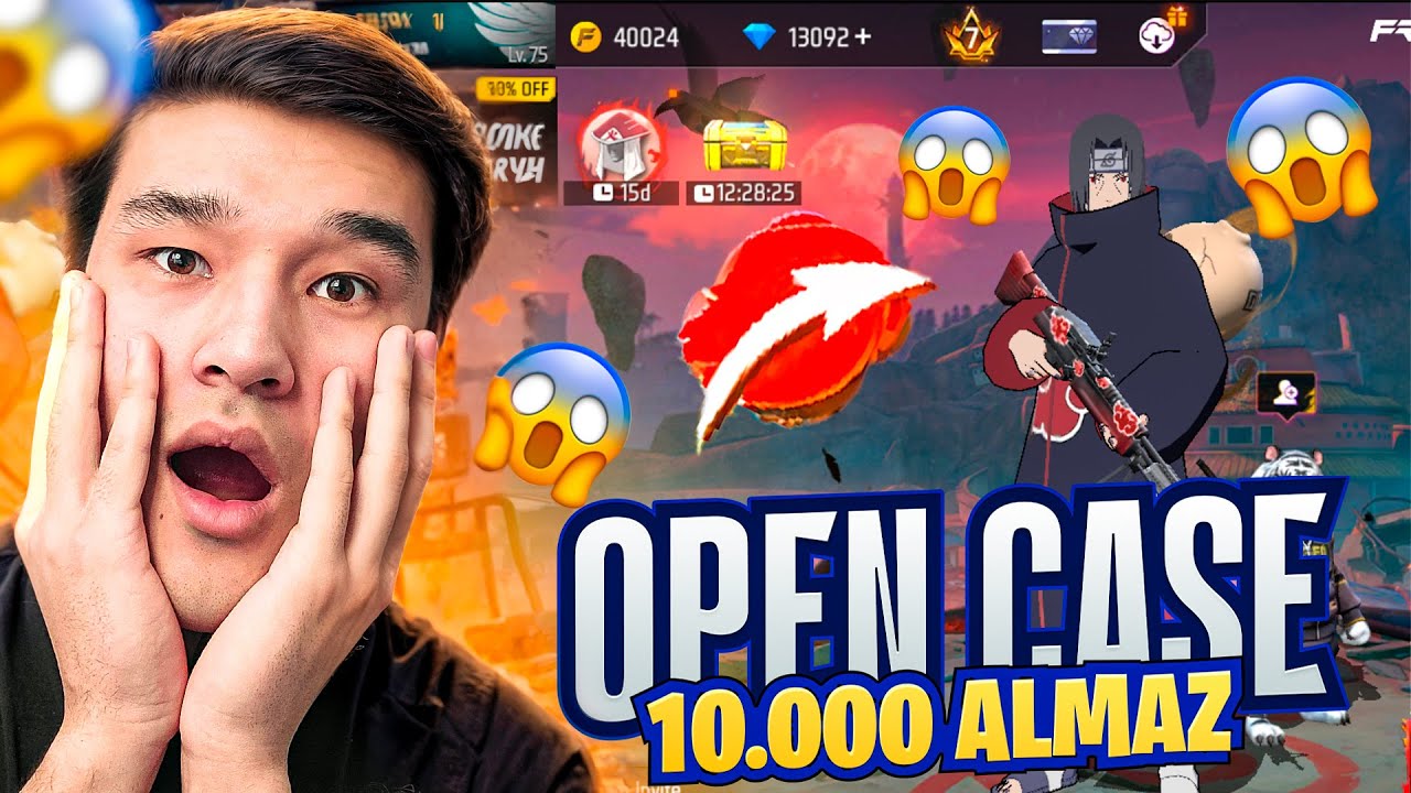 10.000 ALMAZGA 💎💎💎YANGI EVENT ITACHINI TUSHURDIM  🤩🤩 OPEN KANSERT #freefire