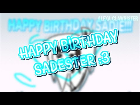HAPPY BIRTHDAY SADIEYAYY!! Animation gift for @sadieyayy