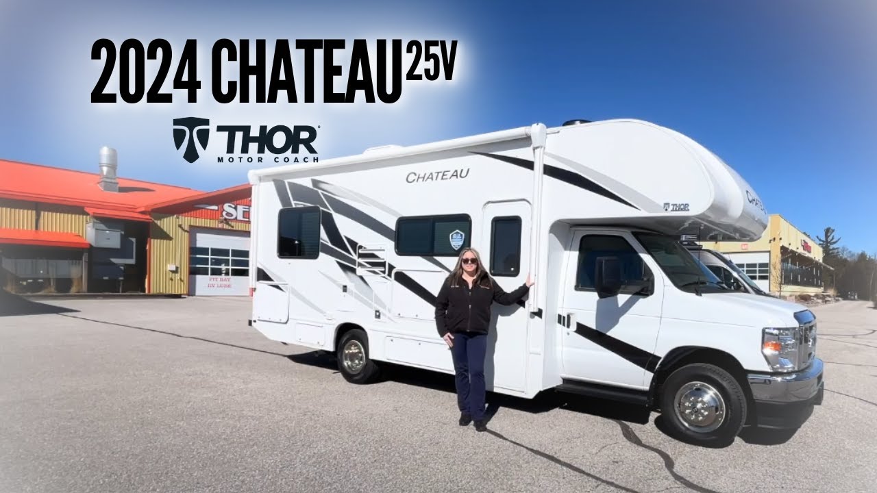 25FT C-CLASS RV | 2024 Thor Chateau 25V Tour - YouTube
