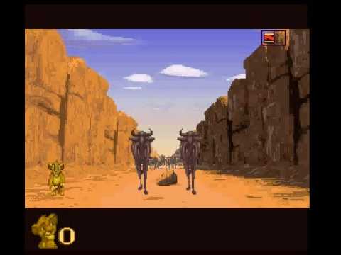 Image result for The Lion King Video Game Stampede