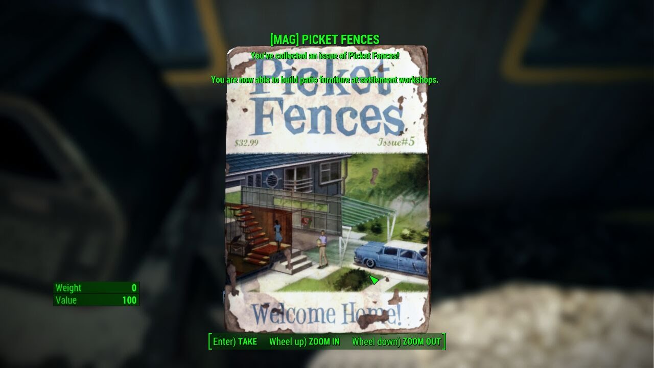fallout 4 Weston Water Treatment Plant [Magazine]  Picket Fences Issue #5
