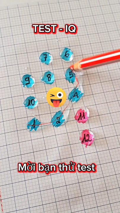 Connect increasing numbers with water drops #waterdrops #shotrs #iqtest