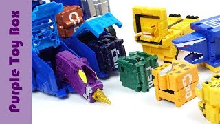 터닝메카드w 에반킹 과 애니멀포스 장난감 Mecard Mini Car Toys And Power Ranger Animal Force