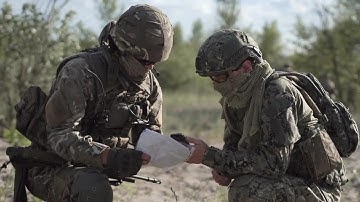 Navigating On The Field Stock Video